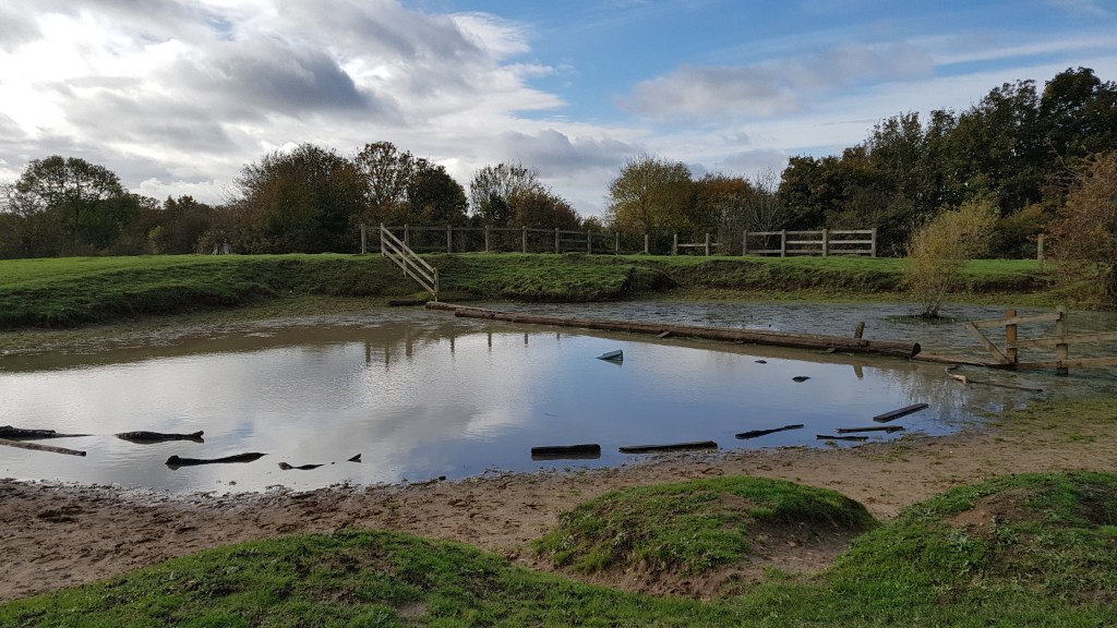 The pond on Winney Hill